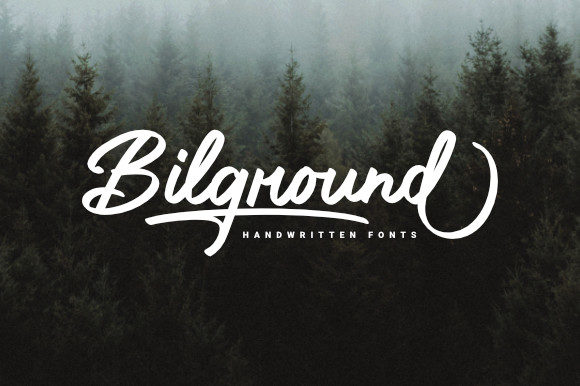 Bilground: Elegant Script Typography