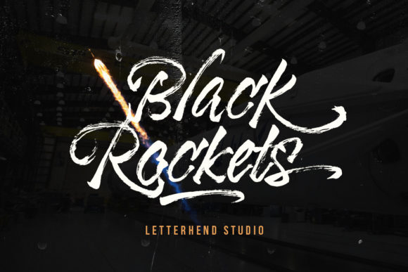 Black Rockets: Integrating a Dynamic Handwritten Font into Professional Design Workflows