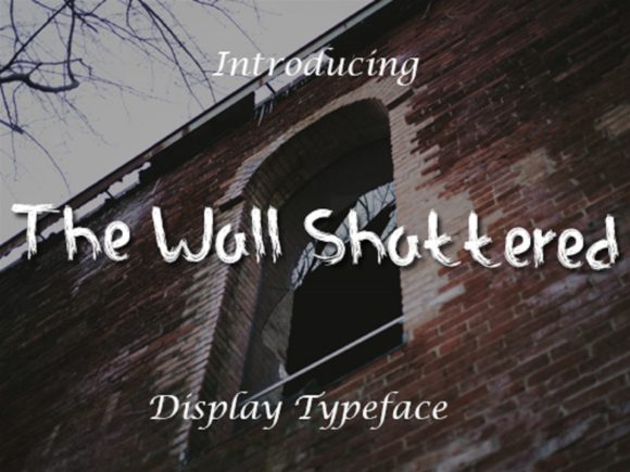 Breaking the Mold: How The Wall Shattered Font Redefines Halloween Branding