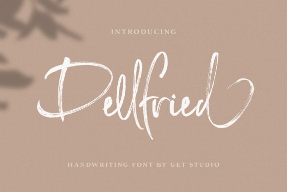 Dellfried: Elegant Calligraphy for Design