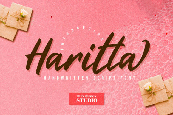 Haritta Script: Elevating Digital Design with Expressive Typography