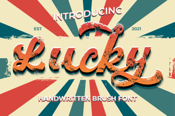 Lucky: Bold Retro Typography