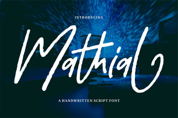 Mathial Font: Evaluating a Brushed Handwritten Typeface for Creative Projects