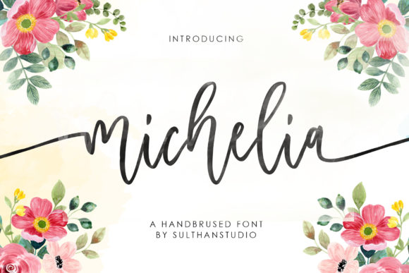 Michelia: Elevating Your Designs with a Sweet, Hand-Brushed Script
