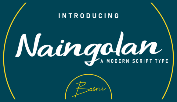 Naingolan: Elegant Script for Modern Branding