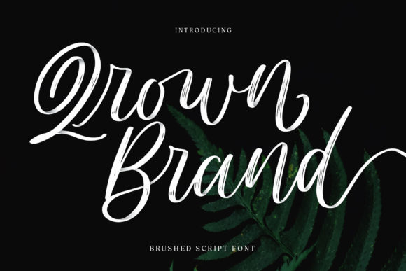 Qrown Brand: A Versatile Script Font