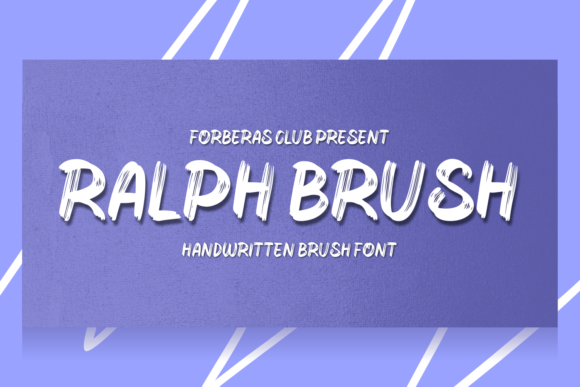 Ralph Brush: The Trendy Display Font That Elevates Your Creative Projects