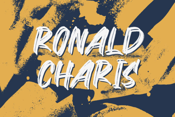Ronald Charis: Elevating Modern Design with Brushed Display Typography