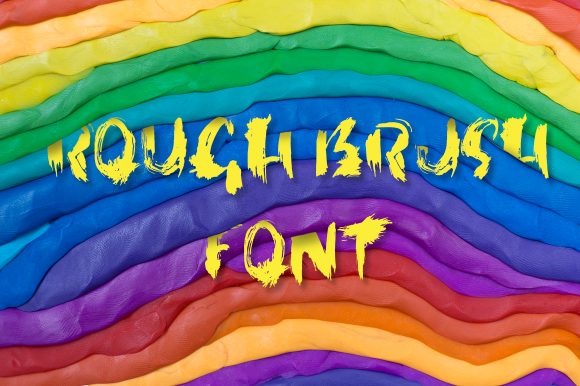 Rough Brush: Balancing Modern Aesthetics with Hand-Drawn Character in Display Typography
