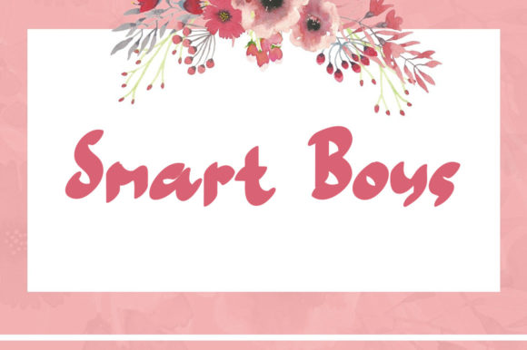 Smart Boys: Integrating a Chic Handwritten Font into Professional Design Workflows