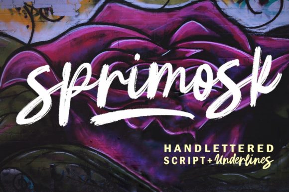 Sprimosk: Elevating Your Brand with Urban Handwritten Typography