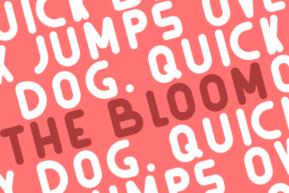 The Bloom: Elevating Visual Identity with Modern Brushed Typography